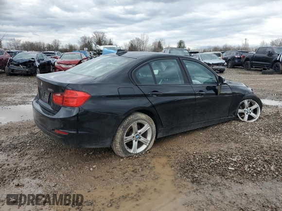 2015 BMW 3 Series 320i xDrive with VIN WBA3C3G59FNS73809, listed as a Copart auction lot 50899995 with 95,858 mi miles and Salvage Title. Bid and sale history available at carsss.com. Image 3.