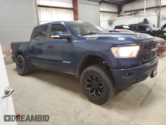 2019 Ram 1500 Big Horn z VIN 1C6SRFFT6KN622358, wystawiony jako Copart lot #47748595 z przebiegiem 84 975 mil mil oraz Szkoda całkowita • Salvage title. Historia ofert i sprzedaży dostępna na DreamBid. Obrazek 4.