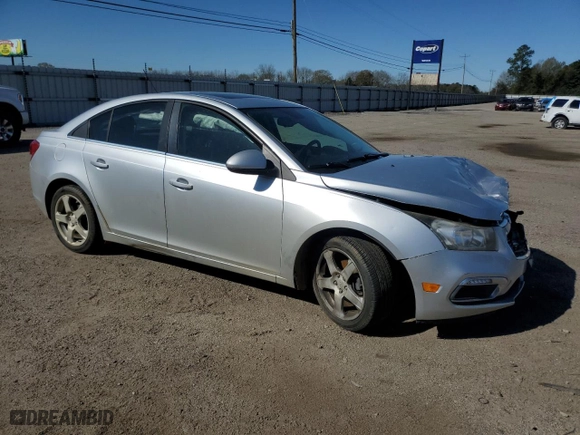 2016 Chevrolet Cruze Limited LT with VIN 1G1PE5SBXG7158822, listed as a Copart auction lot 49275465 with 124,047 mi miles and Salvage Title. Bid and sale history available at carsss.com. Image 4.
