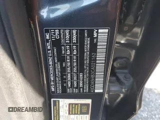 2012 Mercedes-Benz M 350 with VIN 4JGDA5HB3CA021162, listed as a Copart auction lot 63347105 with 151,616 mi miles and Salvage title. Bid and sale history available at DreamBid. Image 13.