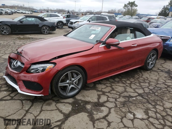 2018 Mercedes-Benz C 300 with VIN WDDWK4KB9JF686036, listed as a Copart auction lot 80449344 with Not provided miles and Clean title. Bid and sale history available at DreamBid. Image 1.
