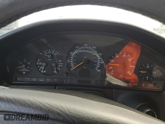 1998 Mercedes-Benz S-Class with VIN WDBGA51G6WA384615, listed as a Copart auction lot 77258814 with 0 mi miles and Salvage Title. Bid and sale history available at carsss.com. Image 9.