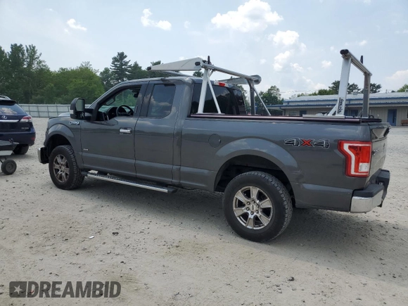 2016 Ford F-150 XLT with VIN 1FTFX1EG8GFA74825, listed as a Copart auction lot 58472655 with 112,018 mi miles and Salvage title. Bid and sale history available at DreamBid. Image 2.