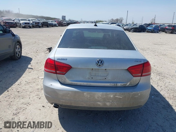 2013 Volkswagen Passat SE with VIN 1VWBN7A39DC078905, listed as a IAAI auction lot 42064537 with 185,853 mi miles and . Bid and sale history available at DreamBid. Image 16.