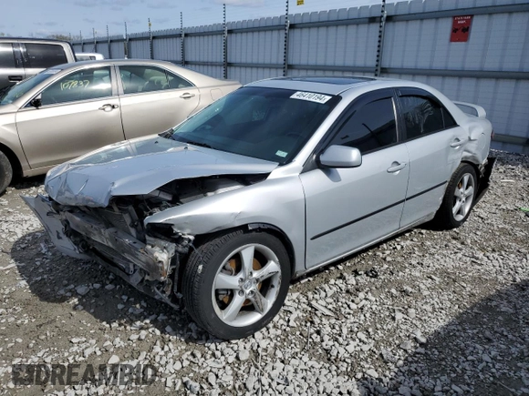 2007 Mazda 6 S Sport VE with VIN 1YVHP80D275M14923, listed as a Copart auction lot 46410194 with 159,285 mi miles and Salvage Title. Bid and sale history available at DreamBid. Image 1.