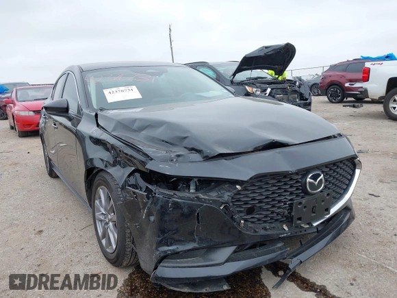 2024 Mazda 3 S with VIN 3MZBPAAM0RM417184, listed as a IAAI auction lot 42376731 with 8,237 mi miles and . Bid and sale history available at DreamBid. Image 1.