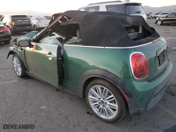 2024 MINI Convertible Cooper S with VIN WMW43DL09R3S02856, listed as a Copart auction lot 84647294 with NaN miles and Salvage Title. Bid and sale history available at carsss.com. Image 2.