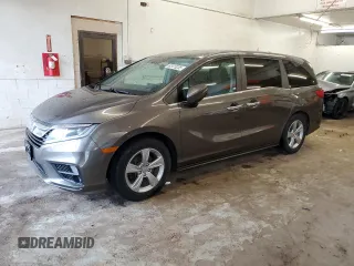 2019 Honda Odyssey EX с VIN 5FNRL6H50KB009447, выставлен на аукционе Copart как лот 62415235 с пробегом 127 451 миль миль и Списание • Salvage title. История ставок и продаж доступна на DreamBid. Изображение 1.