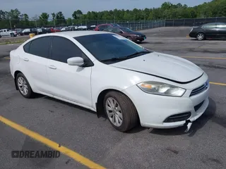 2014 Dodge Dart Aero z VIN 1C3CDFDH4ED683233, wystawiony jako IAAI lot #42289776 z przebiegiem 154 898 mil mil oraz . Historia ofert i sprzedaży dostępna na DreamBid. Obrazek 1.