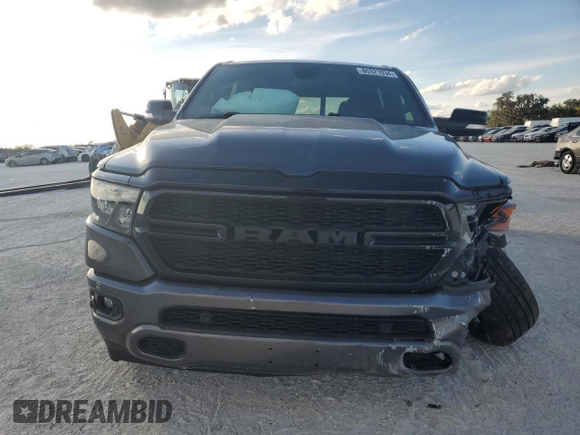 2022 Ram 1500 Lone Star with VIN 1C6RREFM0NN276944, listed as a Copart auction lot 86321034 with 26,828 mi miles and Non repairable. Bid and sale history available at DreamBid. Image 5.