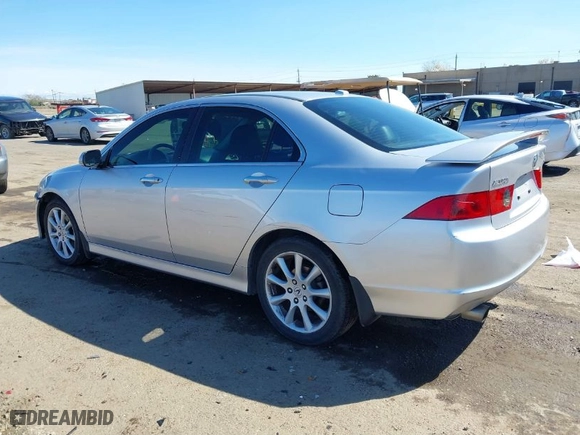 2006 Acura TSX Navi with VIN JH4CL96986C017097, listed as a IAAI auction lot 41856825 with 205818 miles. Bid and sale history available at carsss.com. Image 3.