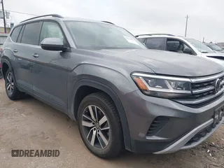 2021 Volkswagen Atlas SE with VIN 1V2LP2CA3MC589136, listed as a IAAI auction lot 42268292 with 66,899 mi miles and . Bid and sale history available at DreamBid. Image 1.