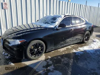 2018 Alfa Romeo Giulia with VIN ZARFAEBN7J7564160, listed as a Copart auction lot 49090135 with 116,526 mi miles and Clean Title. Bid and sale history available at carsss.com. Image 1.