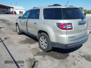 2014 GMC Acadia SLT z VIN 1GKKRRKD9EJ227860, wystawiony jako IAAI lot #41868843 z przebiegiem 67 395 mil mil oraz . Historia ofert i sprzedaży dostępna na DreamBid. Obrazek 3.