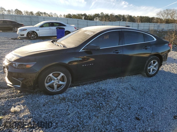 2018 Chevrolet Malibu LS with VIN 1G1ZB5ST6JF289740, listed as a Copart auction lot 88151035 with 105,247 mi miles and Salvage Title. Bid and sale history available at DreamBid. Image 1.