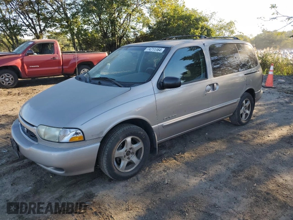 2000 Nissan Quest GXE z VIN 4N2XN11T1YD846668, wystawiony jako Copart lot #74711164 z przebiegiem 133 947 mil mil oraz Szkoda całkowita • Salvage title. Historia ofert i sprzedaży dostępna na DreamBid. Obrazek 1.