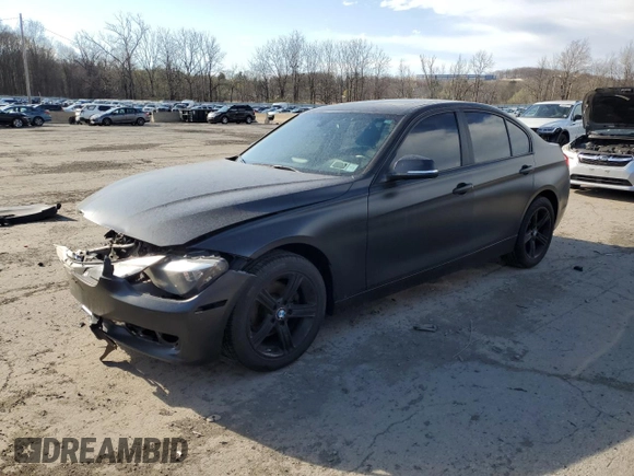 2014 BMW 3 Series 328i xDrive with VIN WBA3B5C53EP540384, listed as a Copart auction lot 53364115 with 147,149 mi miles and Non Repairable. Bid and sale history available at carsss.com. Image 1.