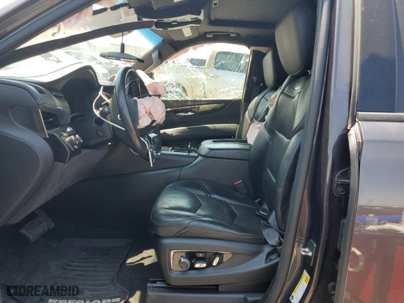 2015 Cadillac Escalade Platinum with VIN 1GYS4PKJ1FR745494, listed as a Copart auction lot 62499954 with 45,049 mi miles and Salvage Title. Bid and sale history available at carsss.com. Image 7.