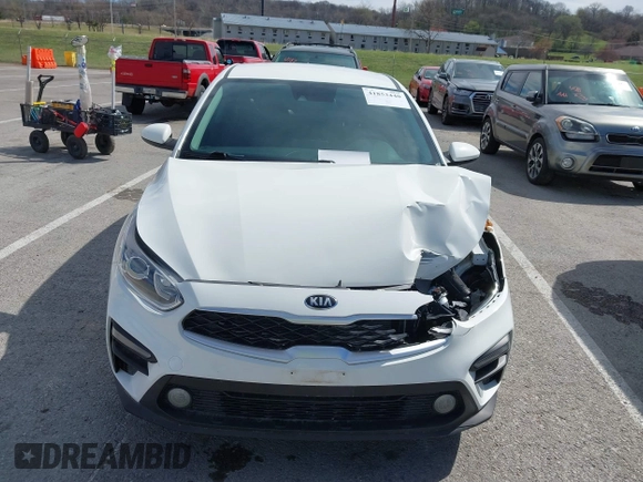 2020 Kia Forte LXS with VIN 3KPF24AD1LE257404, listed as a IAAI auction lot 41853440 with 48,475 mi miles. Bid and sale history available at carsss.com. Image 12.