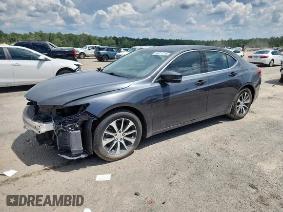 2016 Acura TLX with VIN 19UUB1F39GA006985, listed as a Copart auction lot 64071715 with 144,251 mi miles and Salvage title. Bid and sale history available at DreamBid. Image 1.