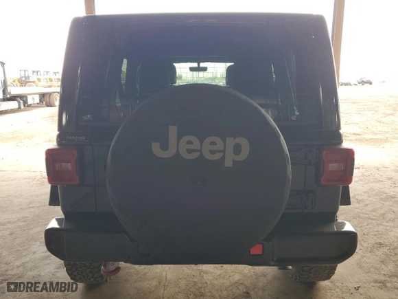 2019 Jeep Wrangler Unlimited Rubicon with VIN 1C4HJXFN2KW681435, listed as a Copart auction lot 51788525 with 24,718 mi miles and Salvage Title. Bid and sale history available at carsss.com. Image 6.