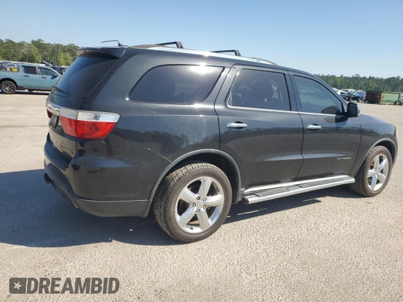2012 Dodge Durango Citadel with VIN 1C4RDJEG3CC301467, listed as a Copart auction lot 52531575 with 270,719 mi miles and Salvage title. Bid and sale history available at DreamBid. Image 3.
