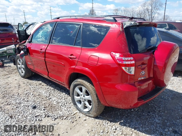 2012 Toyota RAV4 Limited with VIN 2T3DK4DV8CW084657, listed as a IAAI auction lot 41881040 with 191,119 mi miles. Bid and sale history available at carsss.com. Image 3.