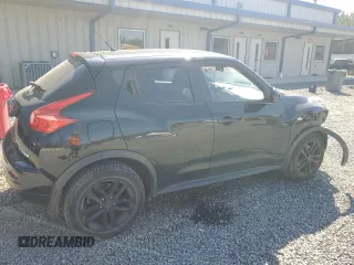 2013 Nissan Juke S with VIN JN8AF5MR2DT220208, listed as a Copart auction lot 48622955 with 96,447 mi miles and Salvage Title. Bid and sale history available at carsss.com. Image 3.