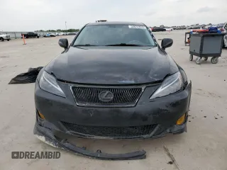2007 Lexus IS 350 with VIN JTHBE262275015464, listed as a Copart auction lot 55032655 with 157,648 mi miles and Salvage Title. Bid and sale history available at DreamBid. Image 5.