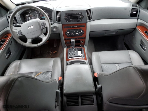 2007 Jeep Grand Cherokee Limited with VIN 1J8HR58247C701881, listed as a Copart auction lot 82380254 with 186,379 mi miles and Clean Title. Bid and sale history available at carsss.com. Image 8.