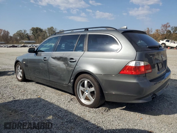 2006 BMW 5 Series 530xi with VIN WBANN73566CN02216, listed as a Copart auction lot 77526964 with 152,508 mi miles and Non Repairable. Bid and sale history available at carsss.com. Image 2.