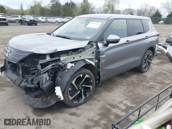 2022 Mitsubishi Outlander SE z VIN JA4J4UA83NZ023998, wystawiony jako IAAI lot #41923204 z przebiegiem 68 788 mil mil oraz . Historia ofert i sprzedaży dostępna na DreamBid. Obrazek 2.