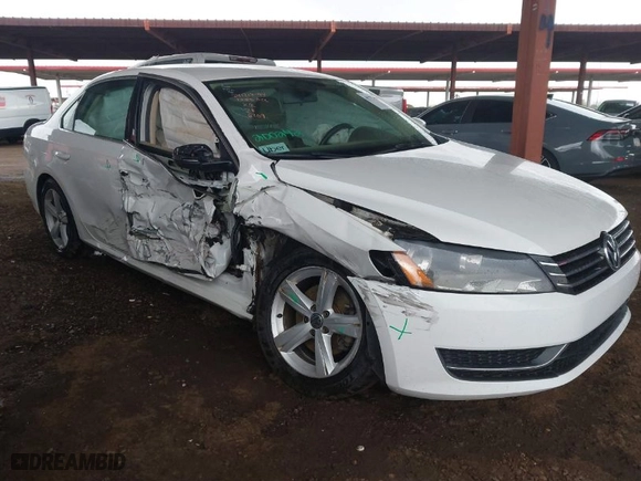 2015 Volkswagen Passat 1.8T SE w/Sunroof & Nav with VIN 1VWBT7A34FC016269, listed as a IAAI auction lot 41754089 with 357,694 mi miles. Bid and sale history available at carsss.com. Image 1.