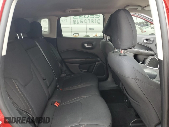 2018 Jeep Compass Sport with VIN 3C4NJCAB6JT409466, listed as a Copart auction lot 54982045 with 81,985 mi miles and Salvage title. Bid and sale history available at DreamBid. Image 11.