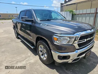 2020 Ram 1500 Lone Star with VIN 1C6RREFT3LN117968, listed as a Copart auction lot 64258905 with 62,826 mi miles and Clean title. Bid and sale history available at DreamBid. Image 1.