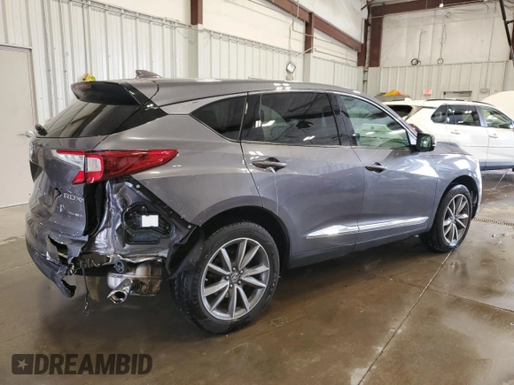 2019 Acura RDX Technology с VIN 5J8TC2H57KL013945, выставлен на аукционе Copart как лот 52996775 с пробегом 92 136 миль миль и Списание • Salvage title. История ставок и продаж доступна на DreamBid. Изображение 3.