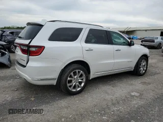 2017 Dodge Durango Citadel with VIN 1C4RDJEG5HC691320, listed as a Copart auction lot 55360505 with 150,533 mi miles and Salvage title. Bid and sale history available at DreamBid. Image 3.