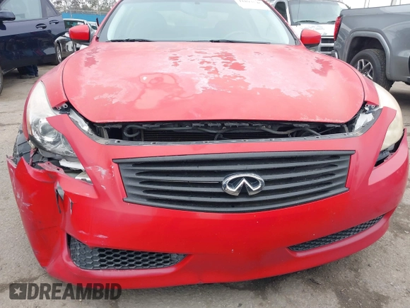 2008 Infiniti G37 Coupe Journey with VIN JNKCV64E88M121398, listed as a IAAI auction lot 41893546 with 135,181 mi miles. Bid and sale history available at carsss.com. Image 6.