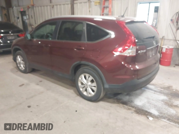 2013 Honda CR-V EX-L with VIN 5J6RM4H76DL072808, listed as a IAAI auction lot 42589020 with 89,038 mi miles and . Bid and sale history available at DreamBid. Image 3.