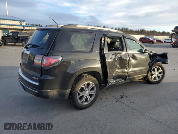 2014 GMC Acadia SLT with VIN 1GKKVRKD1EJ168590, listed as a Copart auction lot 86921254 with 165,314 mi miles and Salvage Title. Bid and sale history available at DreamBid. Image 3.