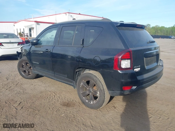 2016 Jeep Compass Sport with VIN 1C4NJDBB4GD756524, listed as a IAAI auction lot 42103010 with 172,103 mi miles. Bid and sale history available at carsss.com. Image 3.