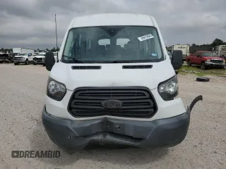 2018 Ford Transit Passenger XL z VIN 1FBAX2CM6JKA67593, wystawiony jako Copart lot #46419645 z przebiegiem 27 491 mil mil oraz Szkody całkowita. Historia ofert i sprzedaży dostępna na DreamBid. Obrazek 5.