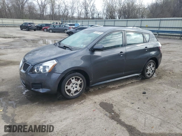 2009 Pontiac Vibe w/1SB with VIN 5Y2SP670X9Z416935, listed as a Copart auction lot 52409745 with 72,009 mi miles and Salvage Title. Bid and sale history available at carsss.com. Image 1.