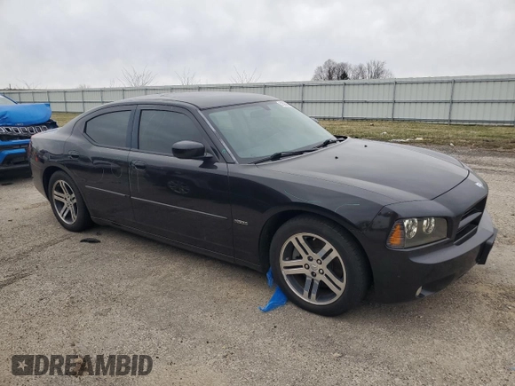 2006 Dodge Charger R/T with VIN 2B3KA53HX6H482051, listed as a Copart auction lot 51588685 with 90,952 mi miles and Non Repairable. Bid and sale history available at DreamBid. Image 4.