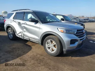 2020 Ford Explorer XLT with VIN 1FMSK8DH5LGB08459, listed as a IAAI auction lot 41801390 with 156,298 mi miles. Bid and sale history available at carsss.com. Image 1.