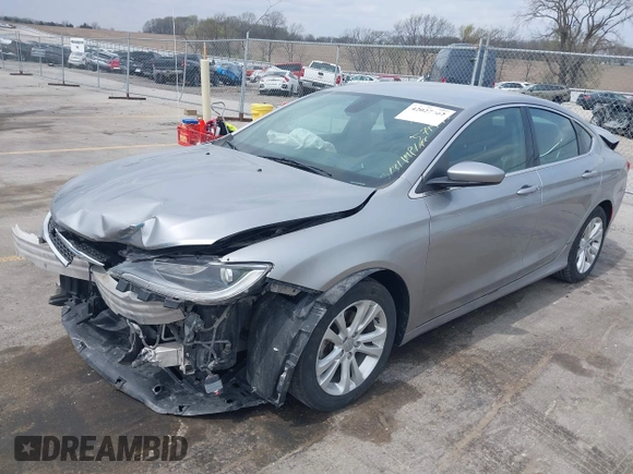 2015 Chrysler 200 Limited with VIN 1C3CCCAB8FN574495, listed as a IAAI auction lot 42027962 with 164,490 mi miles and . Bid and sale history available at DreamBid. Image 17.