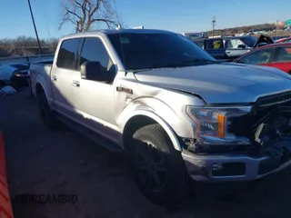 2018 Ford F-150 XL with VIN 1FTEW1EP0JFE09128, listed as a IAAI auction lot 41405517 with 71,325 mi miles. Bid and sale history available at carsss.com. Image 1.