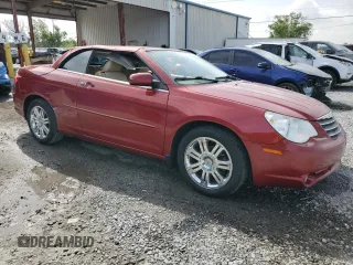 2008 Chrysler Sebring Limited with VIN 1C3LC65M58N101007, listed as a Copart auction lot 50083235 with 74,516 mi miles and Salvage title. Bid and sale history available at DreamBid. Image 4.