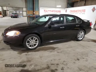 2013 Chevrolet Impala LTZ with VIN 2G1WC5E30D1185560, listed as a Copart auction lot 49686505 with 92,793 mi miles and Salvage Title. Bid and sale history available at DreamBid. Image 1.