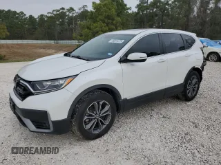 2022 Honda CR-V EX with VIN 2HKRW1H50NH402378, listed as a Copart auction lot 48051475 with 44,919 mi miles and Salvage Title. Bid and sale history available at carsss.com. Image 1.